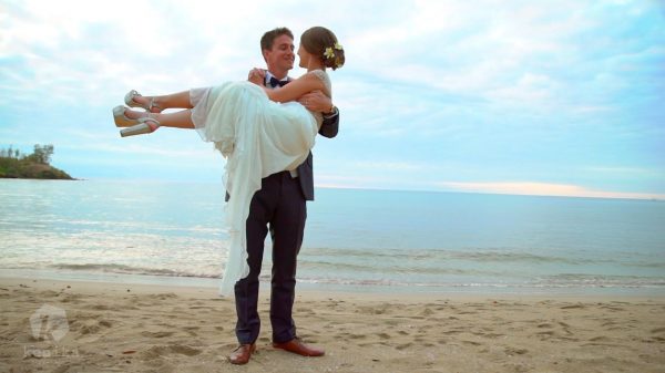 destination wedding couple mauritius by kenika productions at port chambly